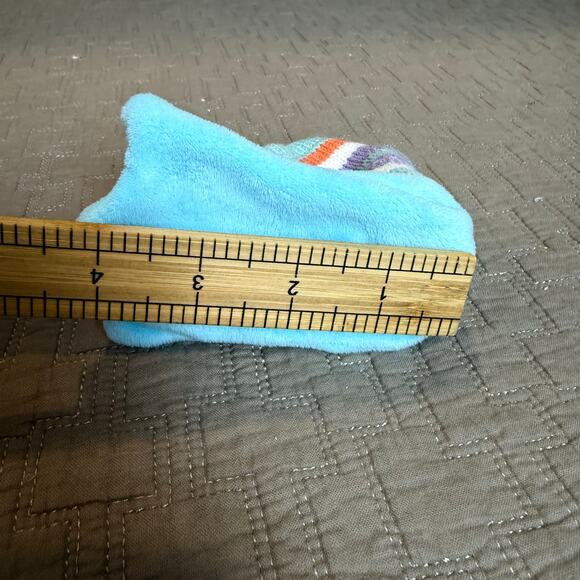 Beastly Booties Rich Frog Blue Baby Slippers Socks Sea Bird Infant 0-6 Months - Picture 9 of 9